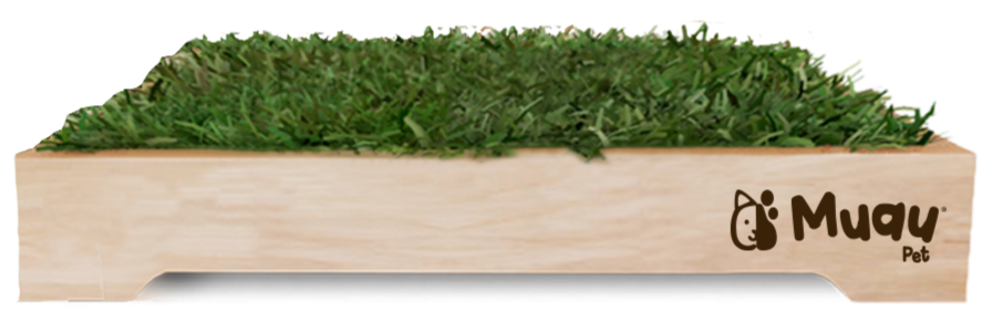 MUAUBOX DELUXE L — Sanitario Natural para Mascotas (81x53cm)